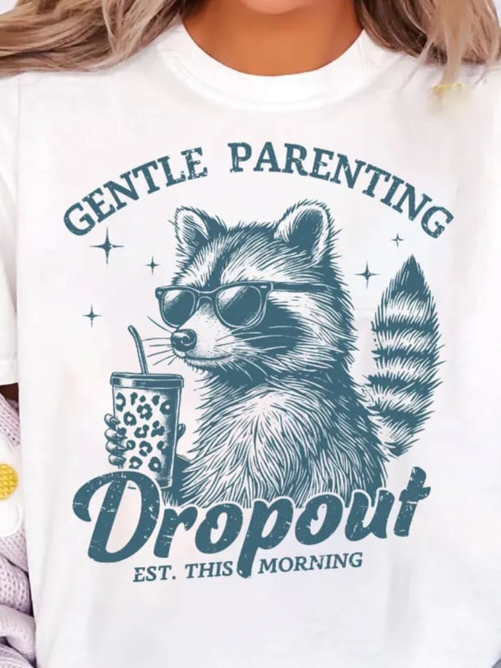 Retro Mothers Day Shirt, Funny Raccoon Shirt, Mothers Day Gift